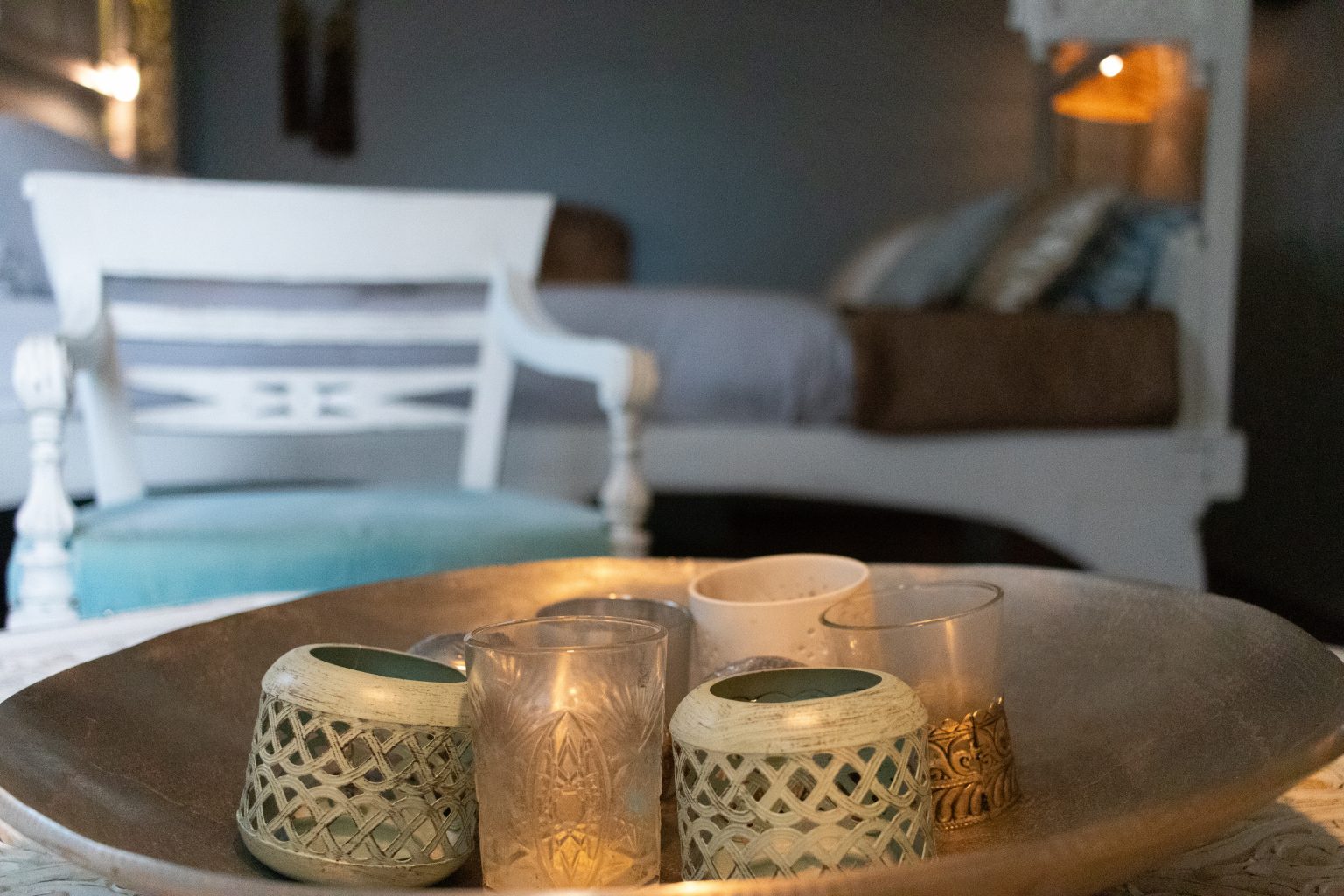 Stijlvol ingerichte kamer bij B&B De Valkenhorst